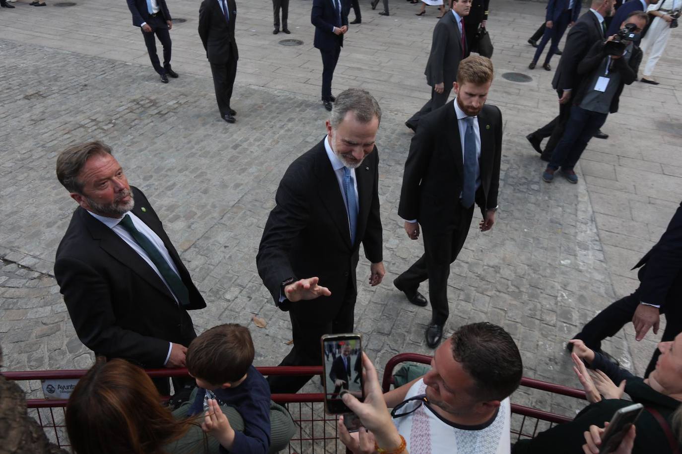 Fotos: Los Reyes asisten al concierto inaugural &#039;Tempo de luz&#039;