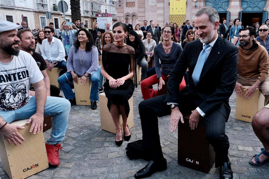 Fotos: Los Reyes asisten al concierto inaugural &#039;Tempo de luz&#039;