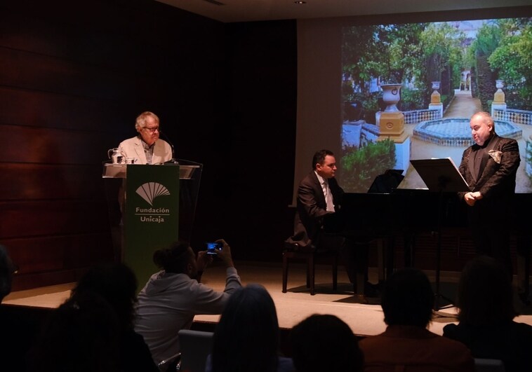 Concierto-conferencia sobre la vida de Antonio Machado en la Fundación Unicaja de Cádiz