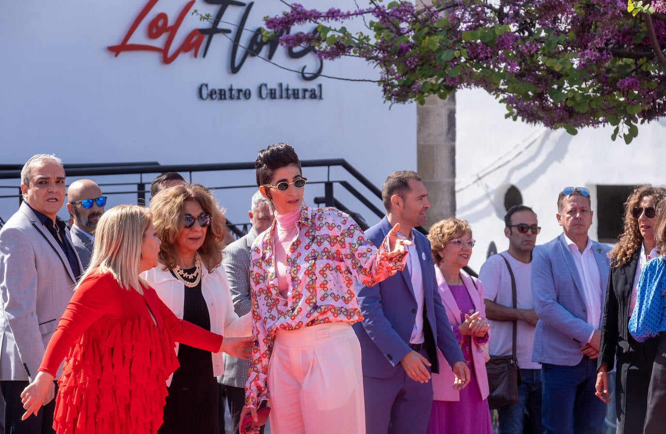 Fotos: La familia Flores inaugura el centro cultural en recuerdo de su madre Lola, &#039;La Faraona&#039;