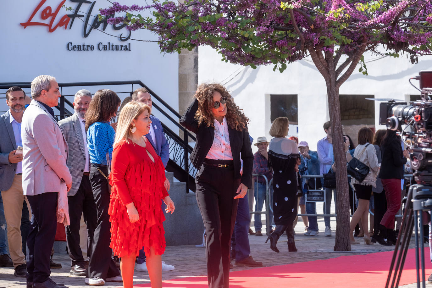 Fotos: La familia Flores inaugura el centro cultural en recuerdo de su madre Lola, &#039;La Faraona&#039;