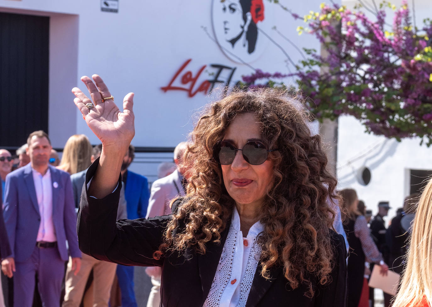 Fotos: La familia Flores inaugura el centro cultural en recuerdo de su madre Lola, &#039;La Faraona&#039;