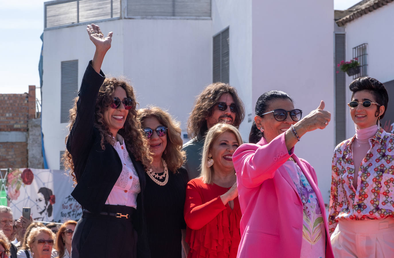 Fotos: La familia Flores inaugura el centro cultural en recuerdo de su madre Lola, &#039;La Faraona&#039;