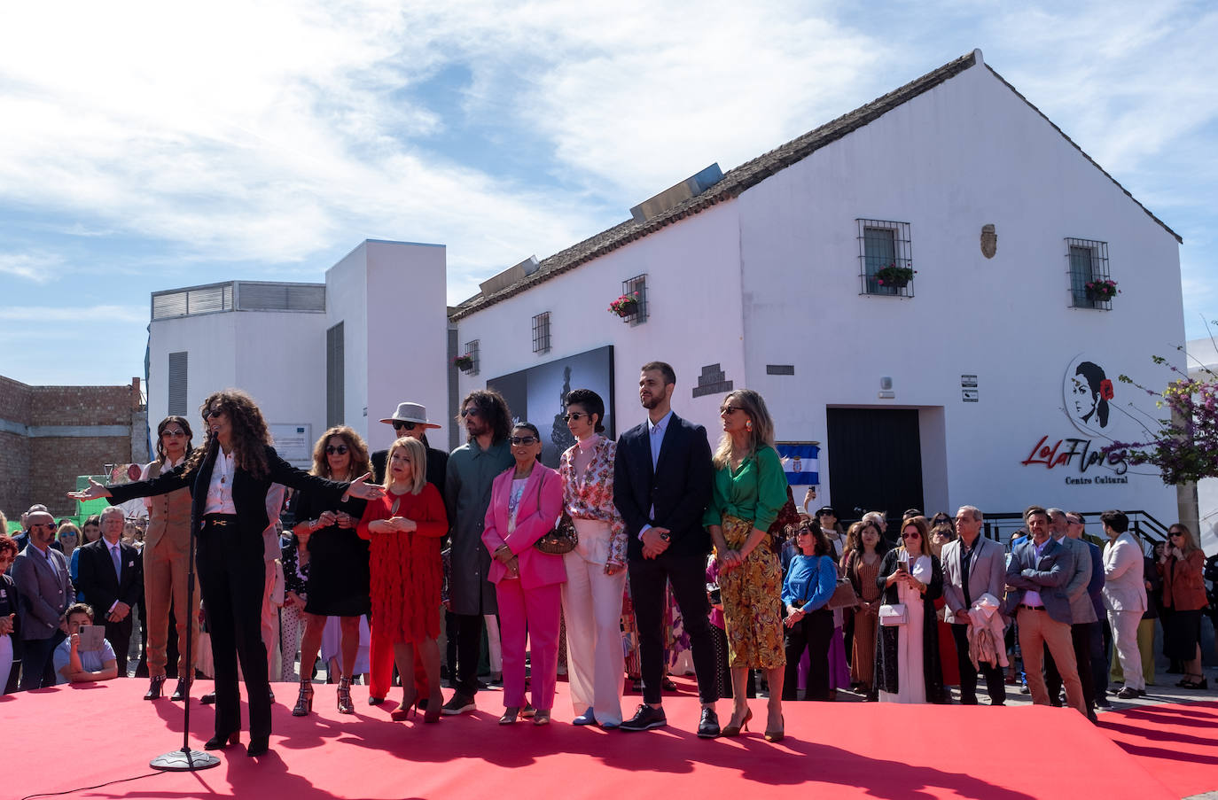 Fotos: La familia Flores inaugura el centro cultural en recuerdo de su madre Lola, &#039;La Faraona&#039;