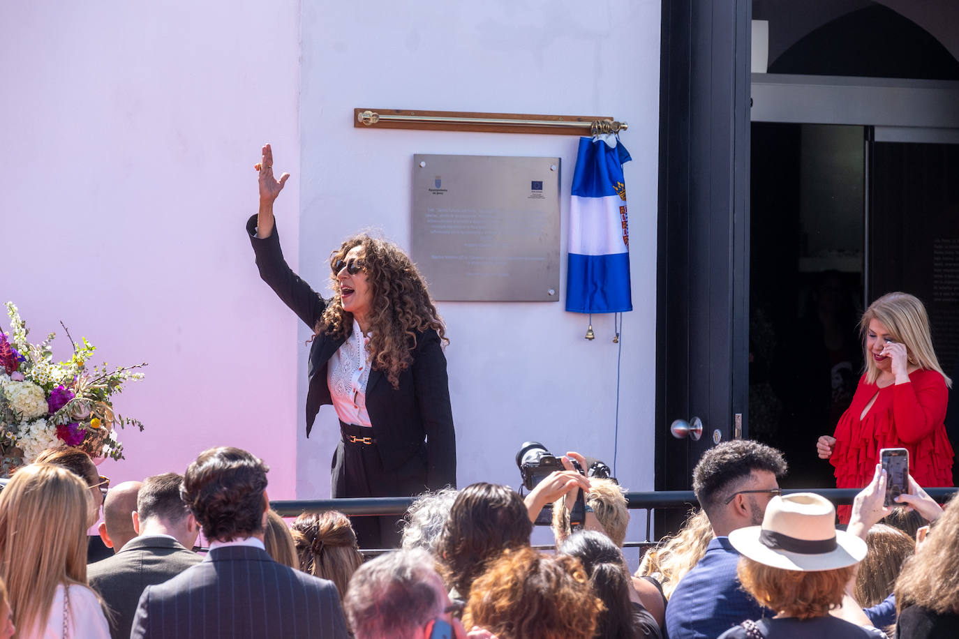 Fotos: La familia Flores inaugura el centro cultural en recuerdo de su madre Lola, &#039;La Faraona&#039;