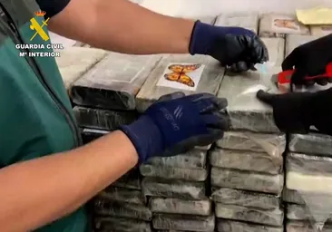 Las gomas del hachís que entran por Cádiz se usan cada vez más para llevar cocaína