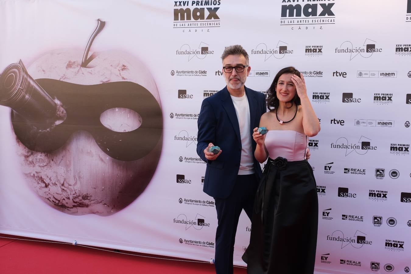 Fotos: La alfombra roja de los premios Max de Teatro en Cádiz (3)