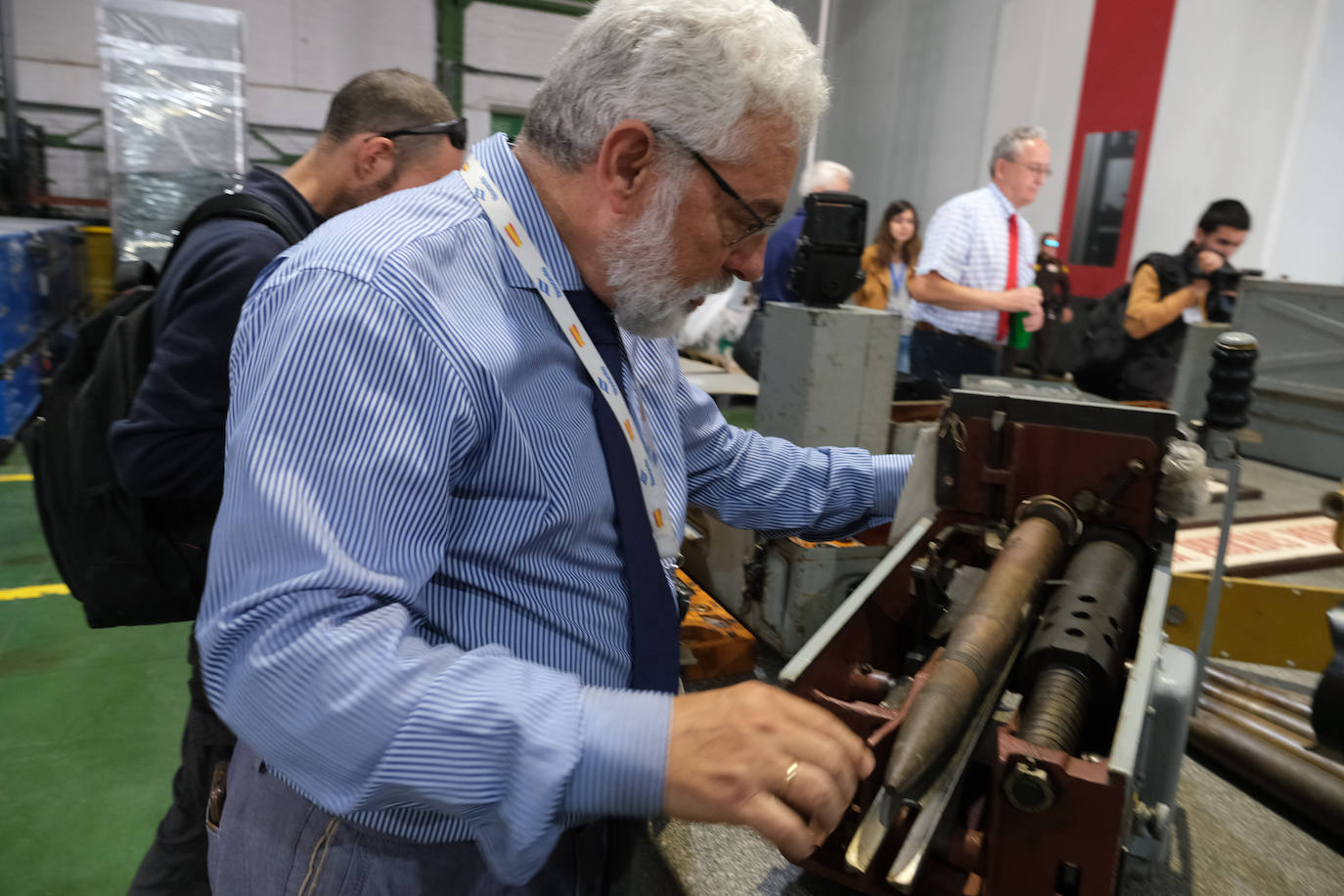 Fotos: Objetos recuperados por los trabajadores de la antigua Bazán de San Fernando