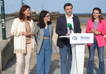 El alcaldable del PP se compromete a dar una nueva vida al Castillo de San Sebastián