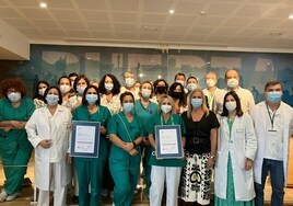 El Hospital Universitario Puerta del Mar recibe la certificación de calidad para sus unidades de Pediatría y Cardiología