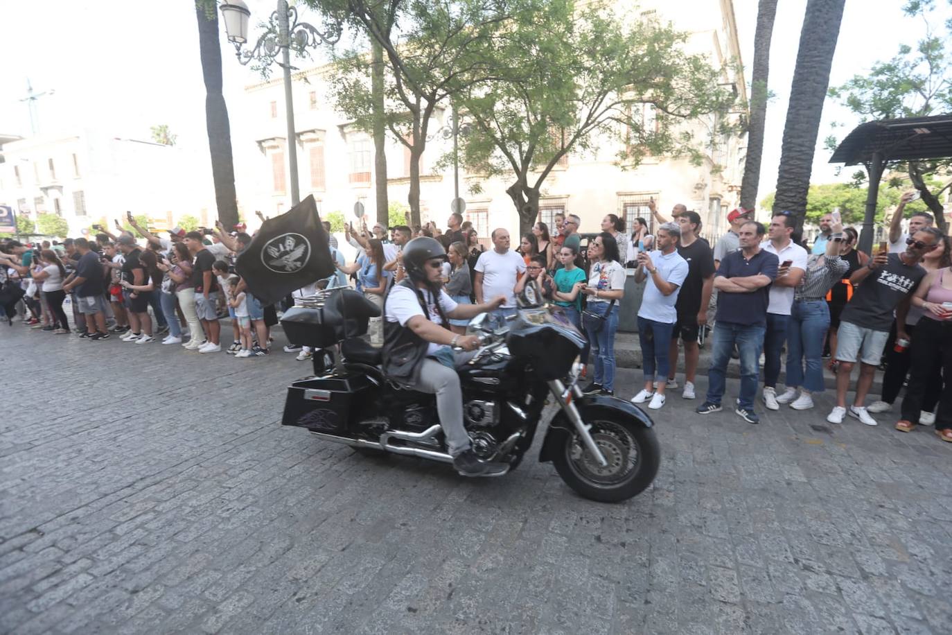 Fotos: Así ha sido la caravana motera en Jerez