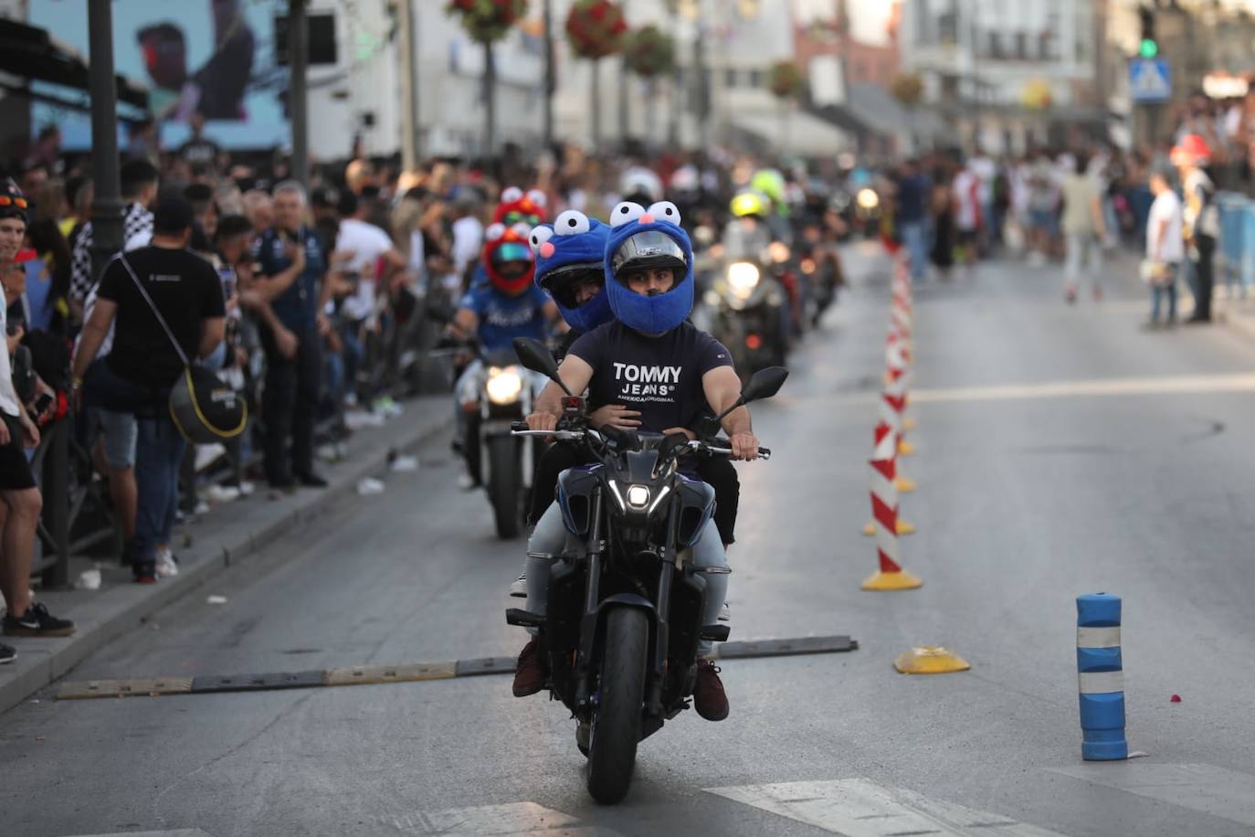 Fotos: Las motos comienzan a rugir en El Puerto con motivo del Gran Premio de Jerez 2023