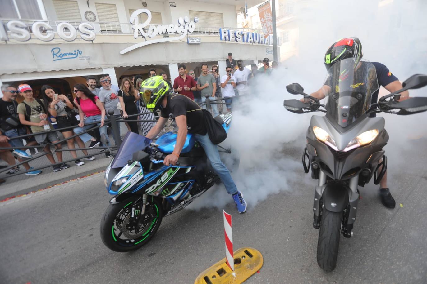 Fotos: Las motos comienzan a rugir en El Puerto con motivo del Gran Premio de Jerez 2023