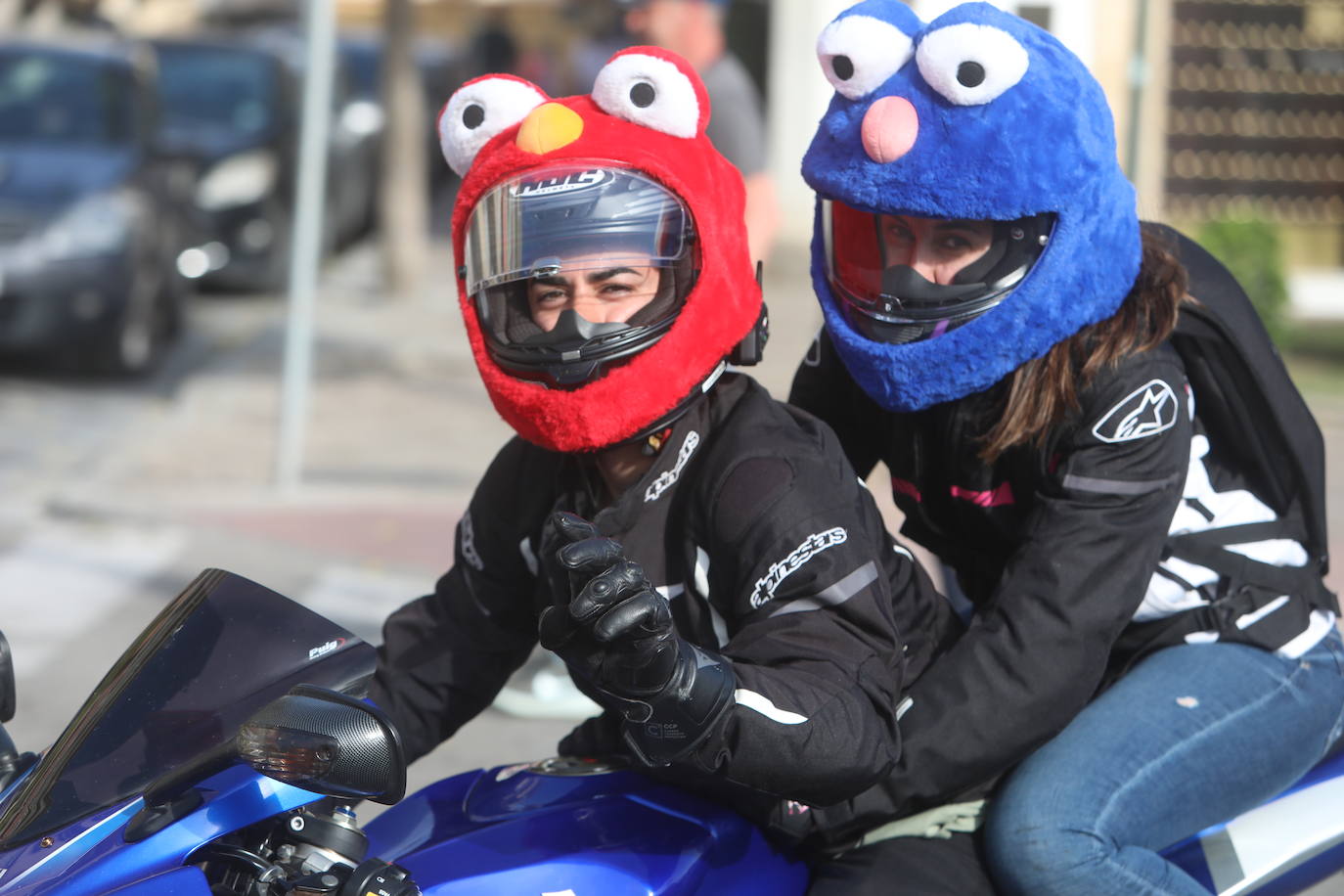 Fotos: Una motorada de gran cilindrada en Jerez