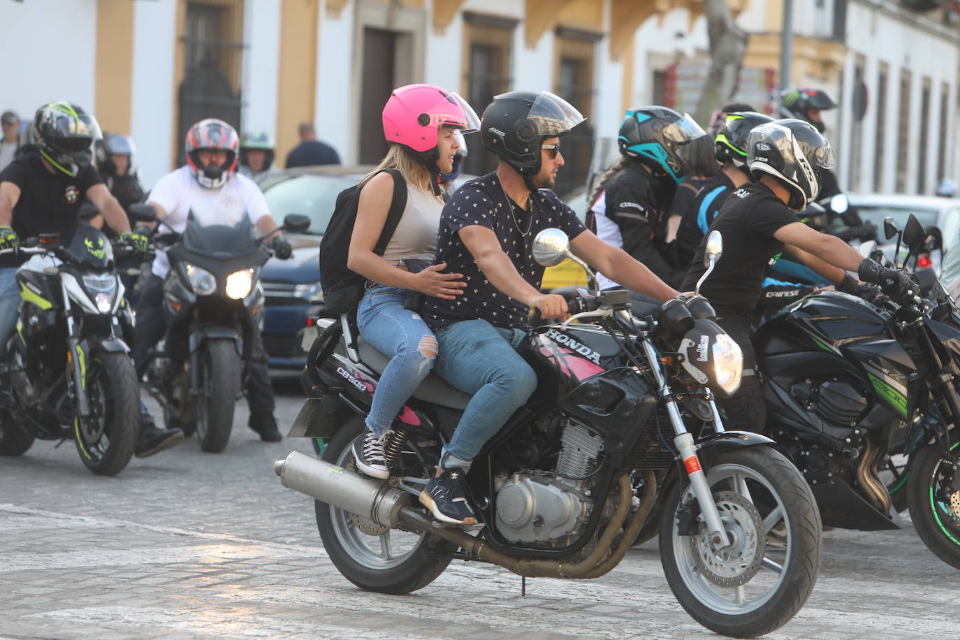 Fotos: Una motorada de gran cilindrada en Jerez