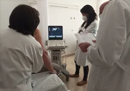 El Colegio de Médicos de Cádiz ha realizado el primer curso a nivel nacional de ecografía pulmonar con prácticas en pacientes hospitalizados