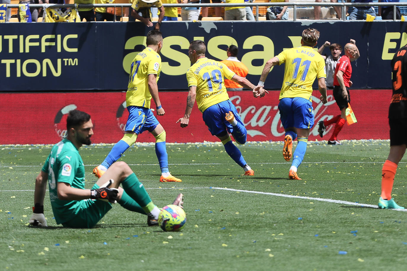 Fotos: El partido del Cádiz contra el Valencia