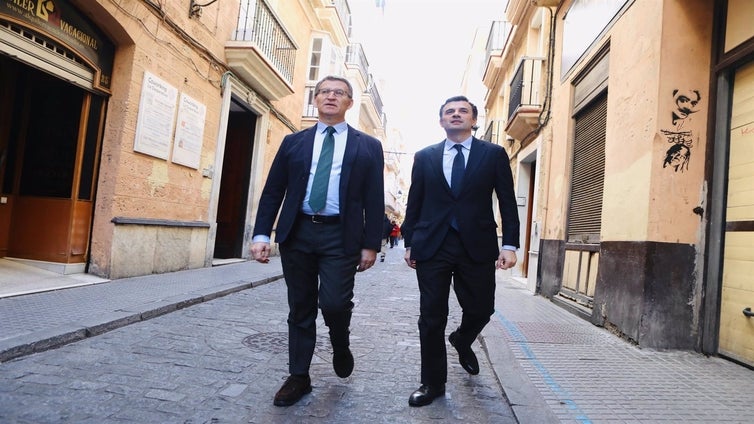 Feijóo clausura este jueves el acto de presentación de candidatura del PP a la Alcaldía de Cádiz