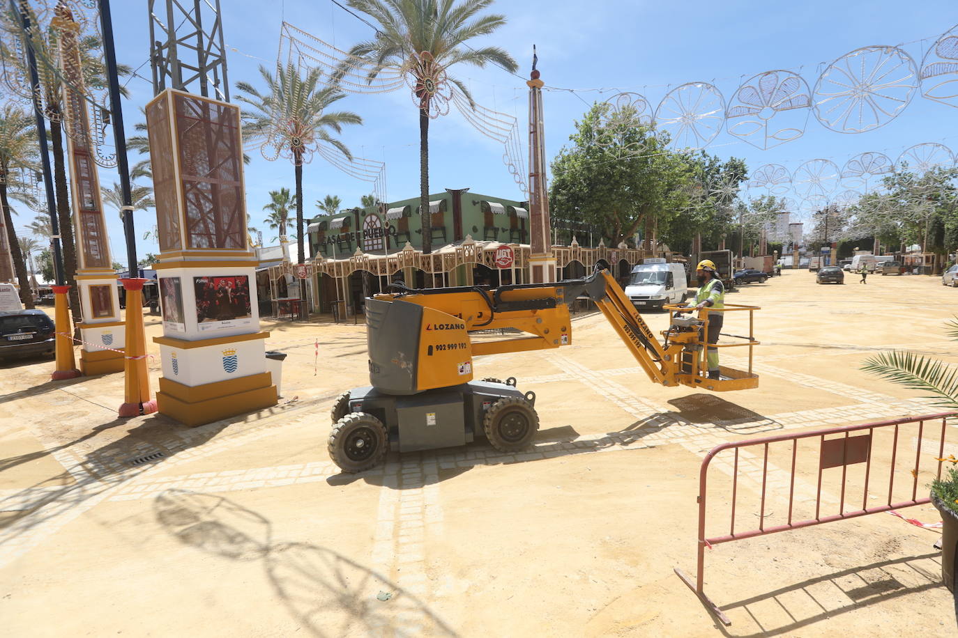 Fotos: Todo listo para la Feria de Jerez 2023