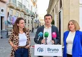 Bruno García presenta un plan integral para mejorar la situación del comercio en Cádiz