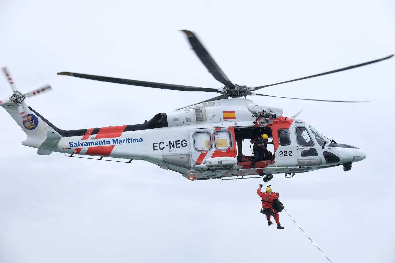 Fotos: Así ha sido la exhibición de medios de seguridad marítima de la Guardia Civil