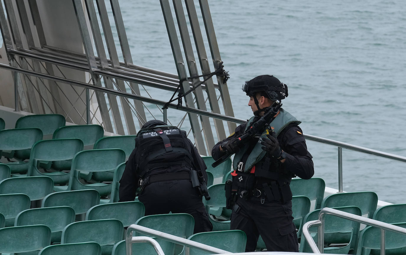 Fotos: Así ha sido la exhibición de medios de seguridad marítima de la Guardia Civil
