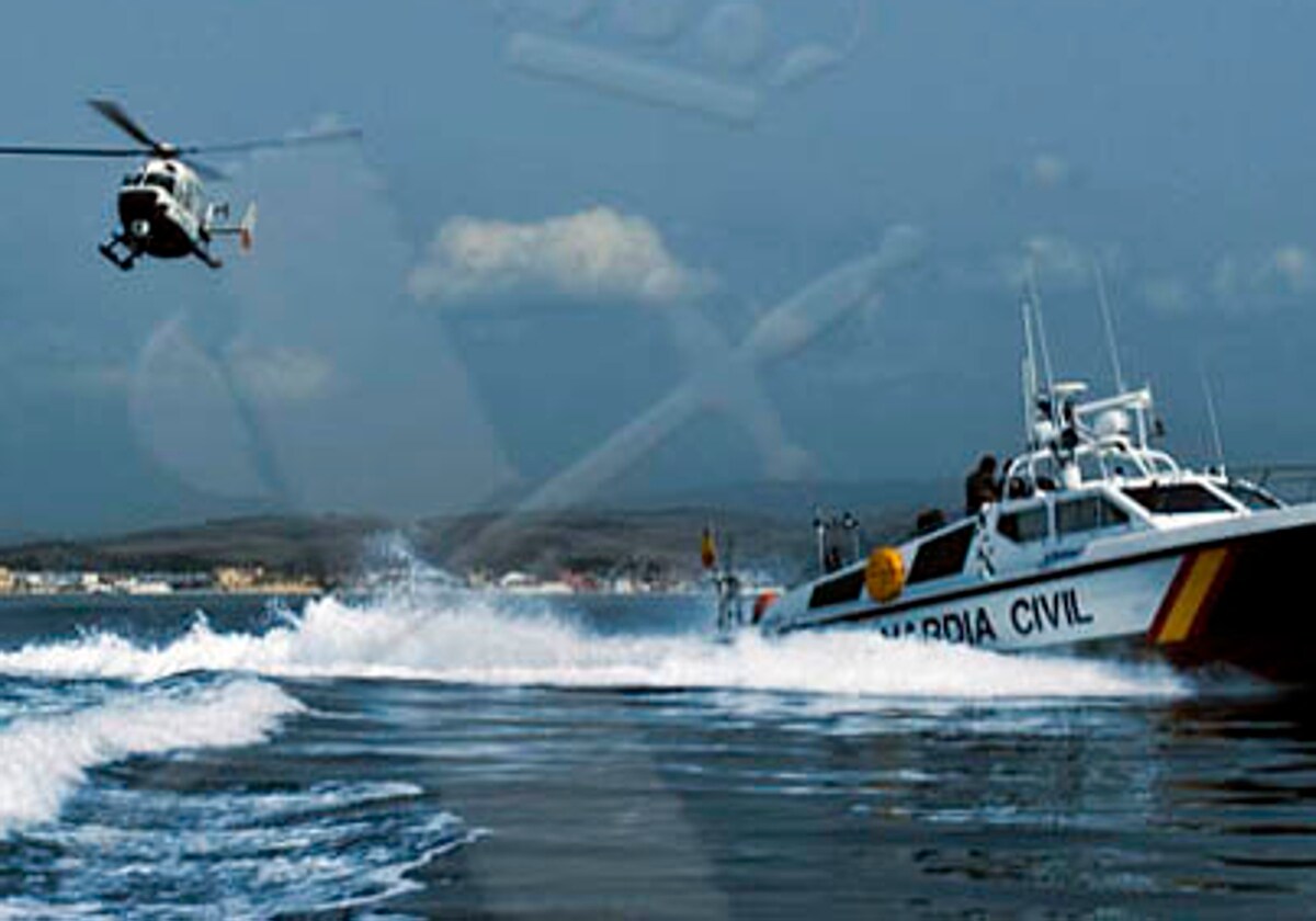 La Guardia Civil de Cádiz realiza este miércoles una sorprendente exhibición abierta al público sobre seguridad en el mar