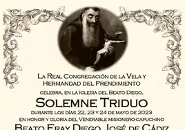 Triduo en honor del Beato Fray Diego José de Cádiz