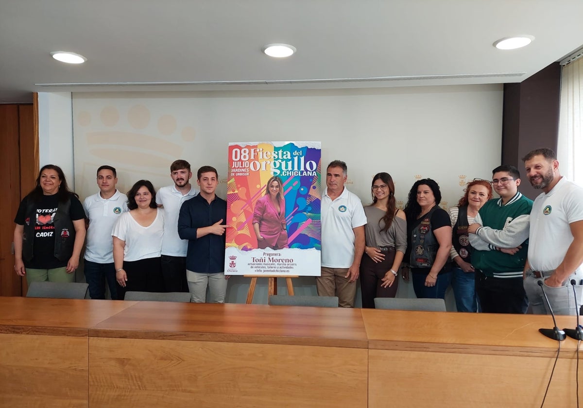 Presentación de la pregonera del Orgullo de Chiclana.