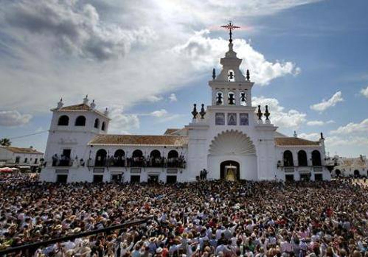 Peregrinación a la aldea de El Rocío