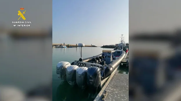 Operación contra el narcotráfico: incautan más de cuatro toneladas de hachís en una angulera en el Guadalquivir
