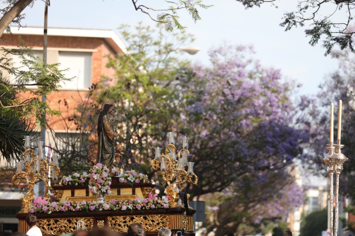 Fotos: Así ha sido la procesión de María Auxiliadora en Cádiz