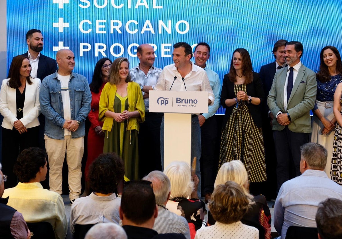 Bruno García cuenta con la mayoría de las encuestas a su favor para ganar las elecciones en Cádiz