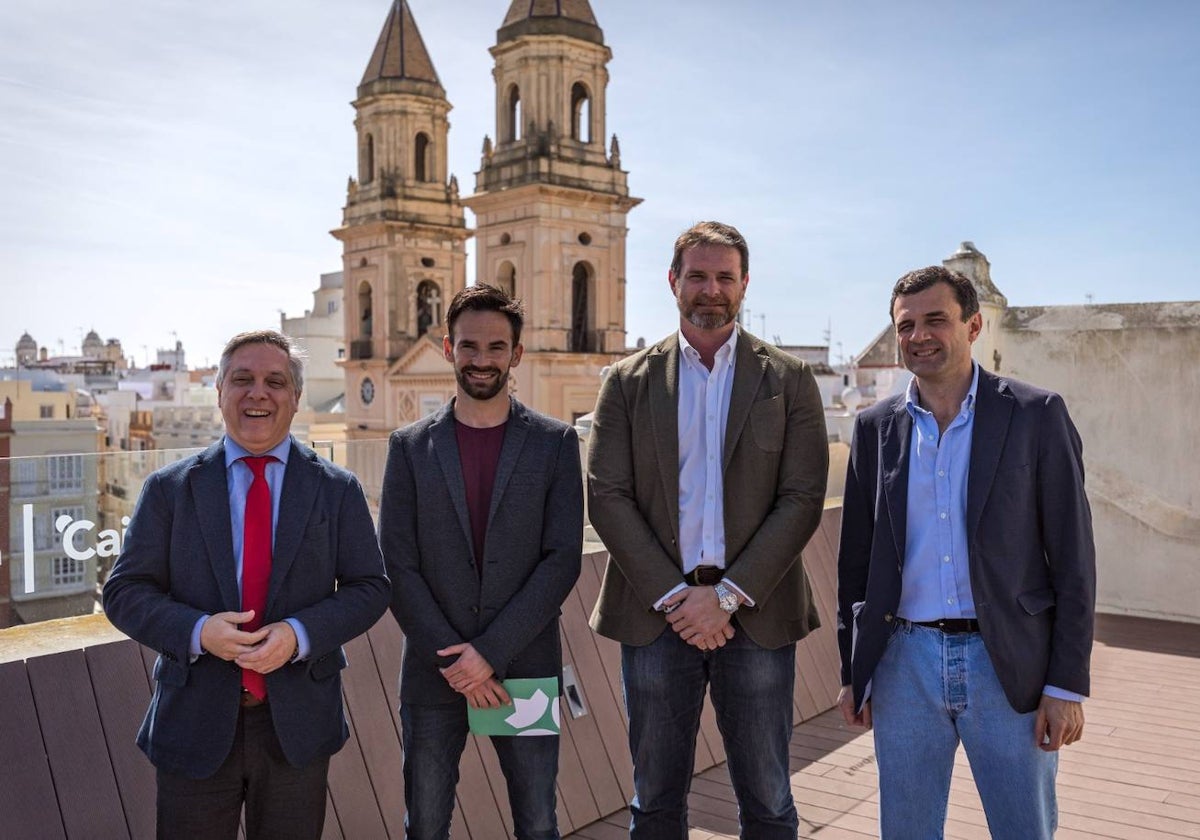 Candidatos a la alcaldía de Cádiz 2023.