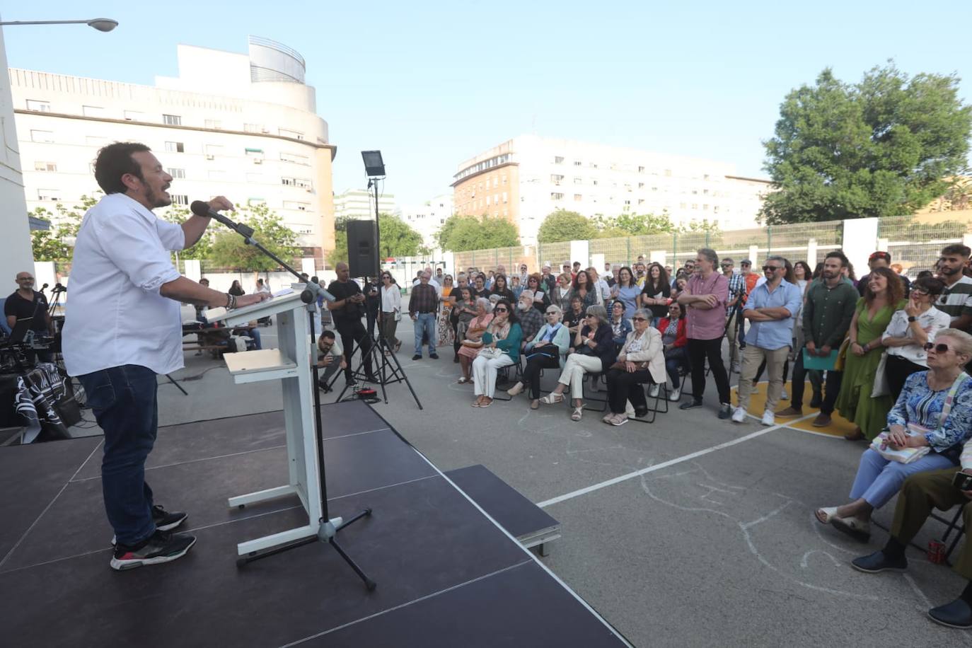 Fotos: Así ha sido el cierre de campaña de los candidatos a la Alcaldía de Cádiz