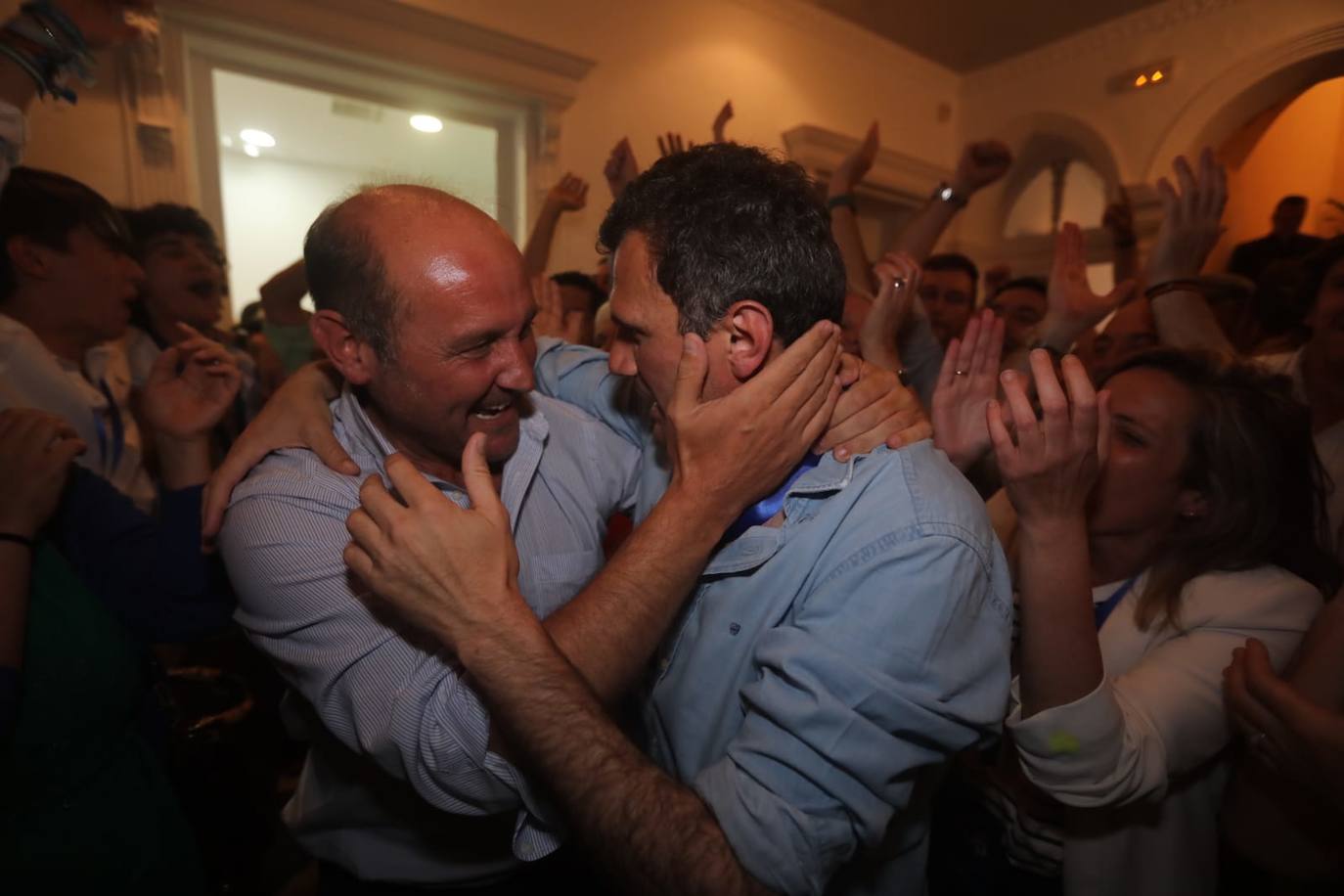 Fotos: Bruno García celebra la victoria del PP en Cádiz capital