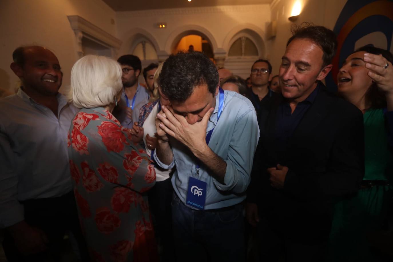 Fotos: Bruno García celebra la victoria del PP en Cádiz capital