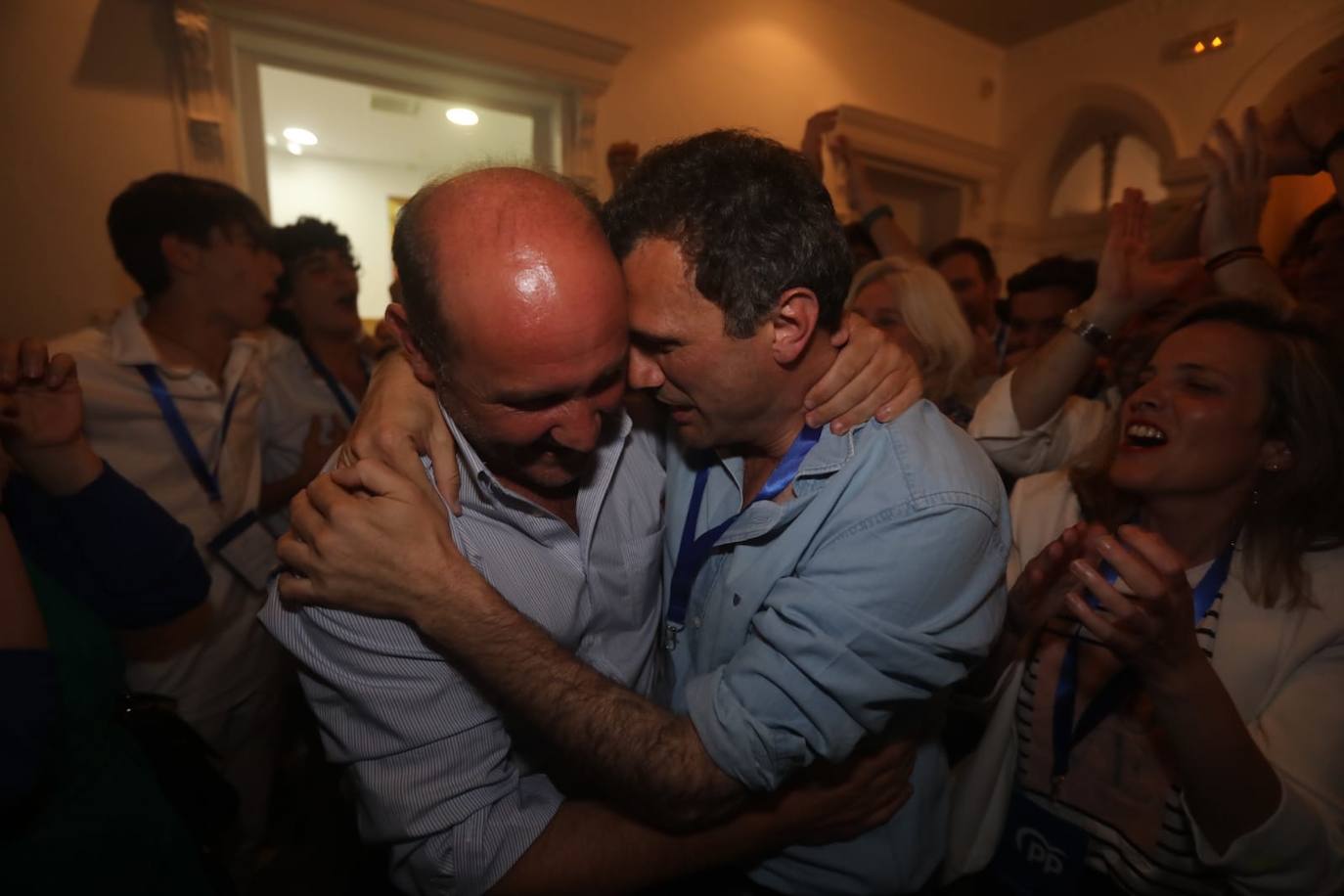 Fotos: Bruno García celebra la victoria del PP en Cádiz capital