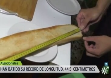 La tostada que bate récord de longitud se sirve en esta venta de Cádiz