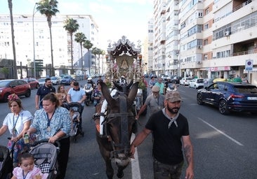 Fotos: Los romeros gaditanos de vuelta a casa