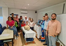 El Distrito Bahía de Cádiz-La Janda, el primero de Andalucía en iniciar un nuevo proyecto de cualificación en ecografía con simuladores