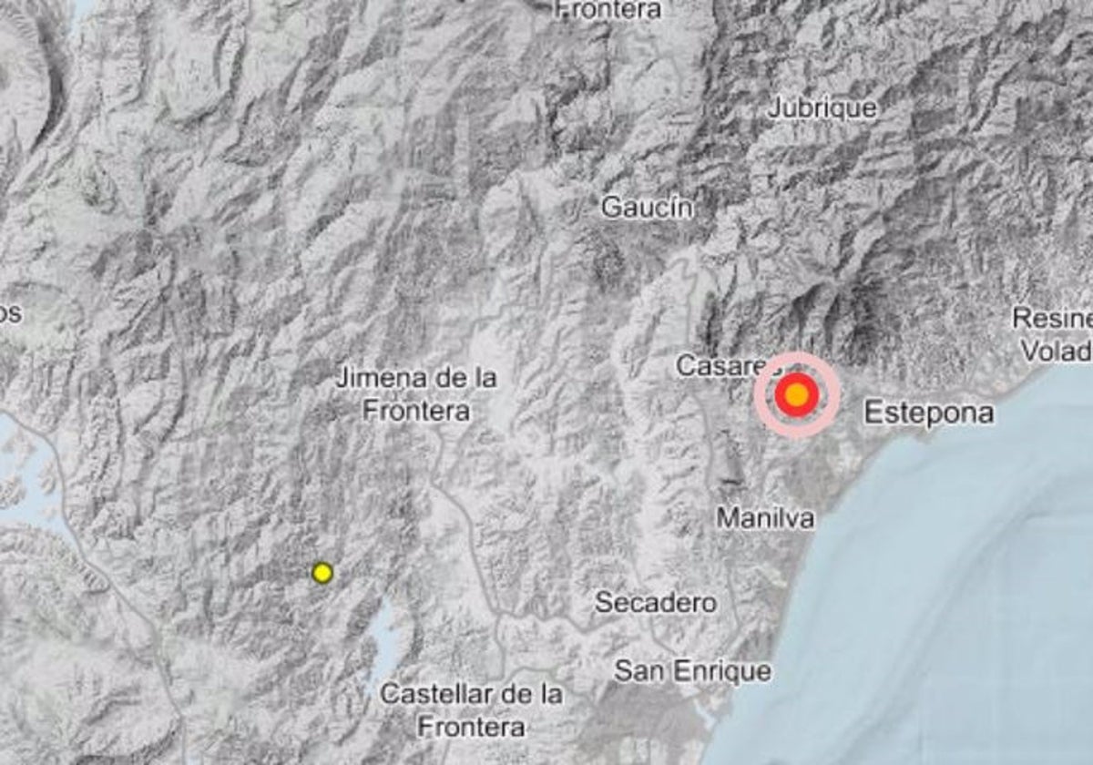 Noche movida en la provincia de Cádiz con varios terremotos de baja intensidad