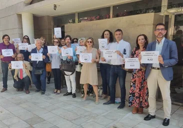 Abogados denuncian en Cádiz las pensiones «irrisorias» de la Mutualidad que les impide jubilarse