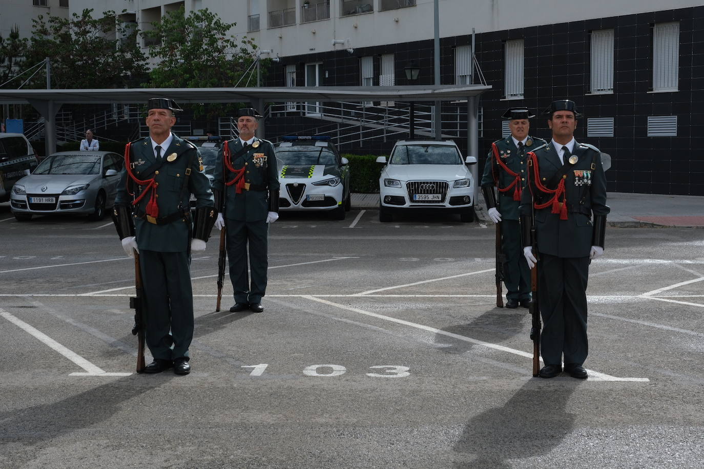 Fotos: La Guardia Civil de Cádiz conmemora los 179 años de la fundación del Cuerpo