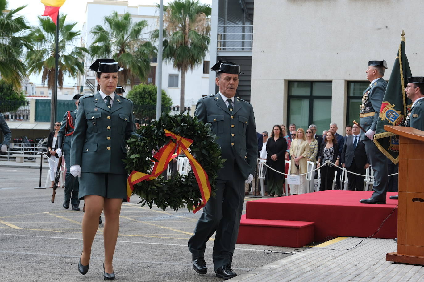 Fotos: La Guardia Civil de Cádiz conmemora los 179 años de la fundación del Cuerpo