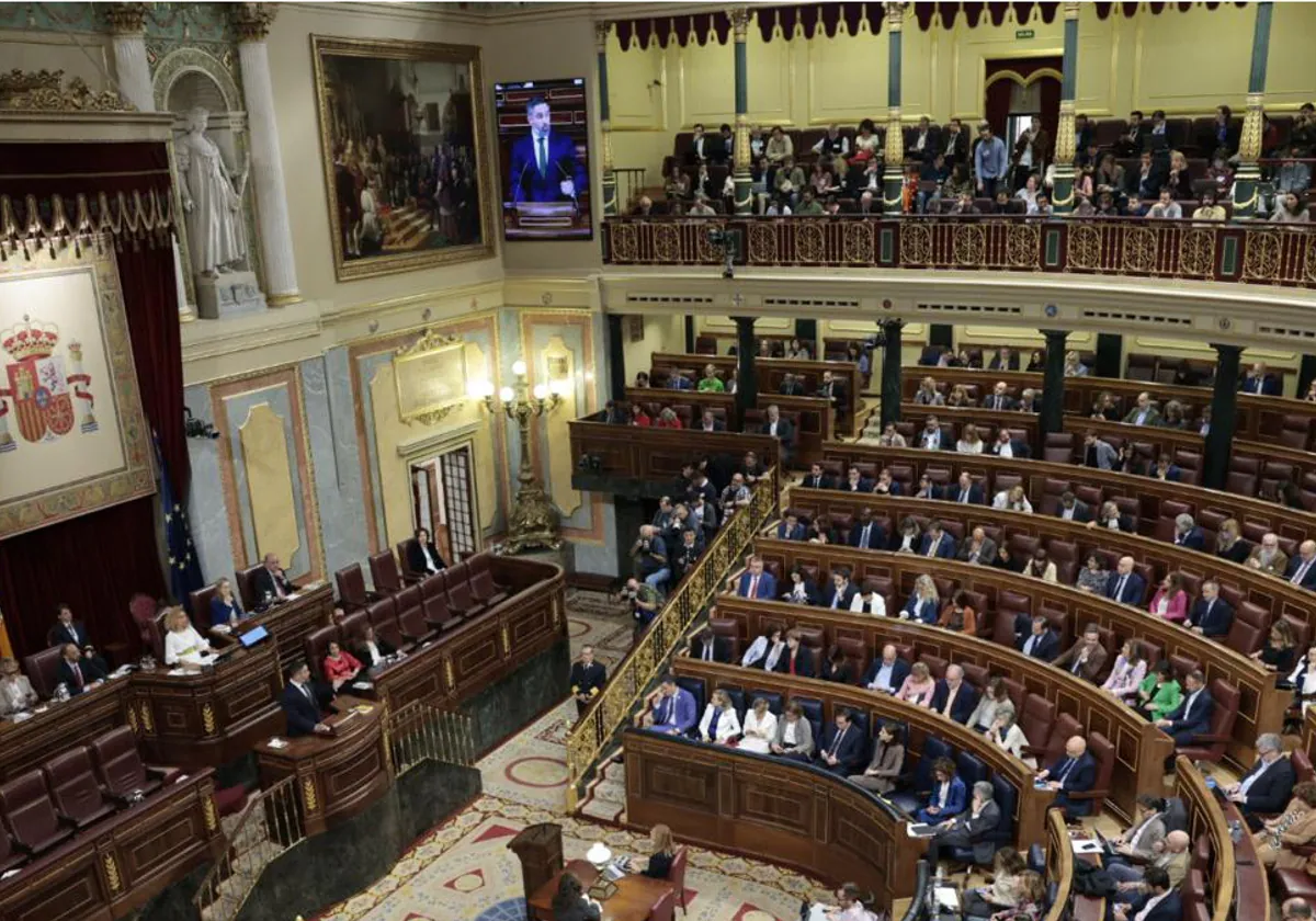 Vista parcial del Congreso donde Cádiz cuenta con nueve representantes