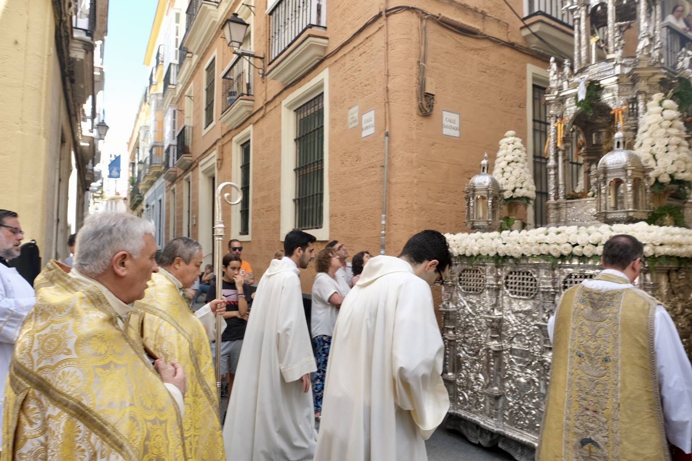 La procesión del Corpus Christi de Cádiz, en imágenes