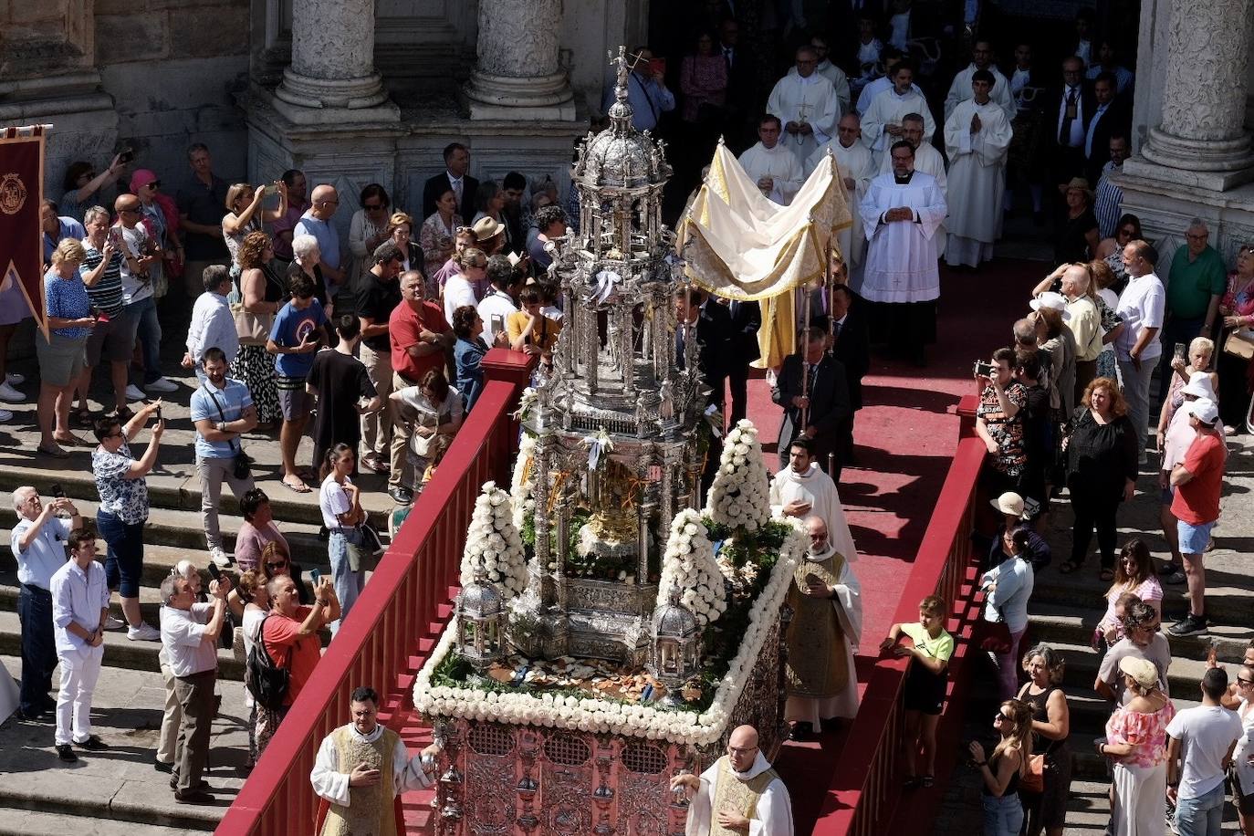 La procesión del Corpus Christi de Cádiz, en imágenes