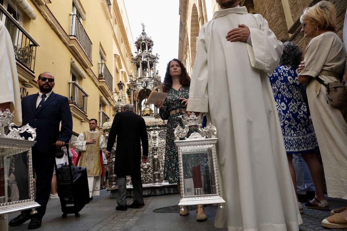 La procesión del Corpus Christi de Cádiz, en imágenes