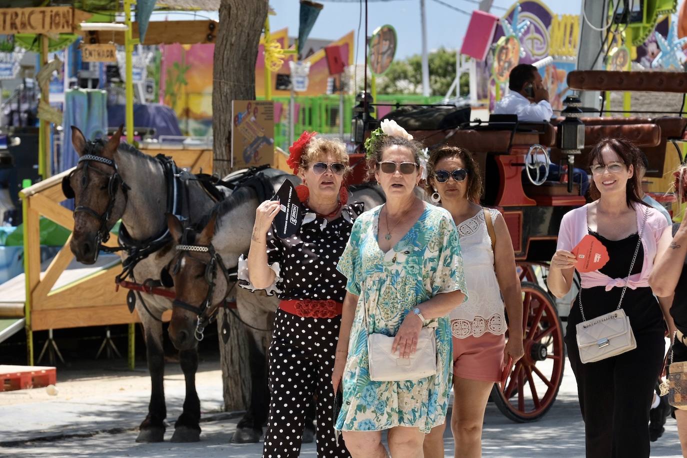 Fotos: un domingo pleno en la feria de Chiclana